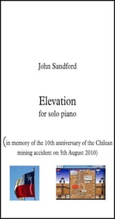 Elevation piano sheet music cover